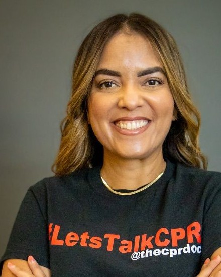 Dagmarie, lead instructor at The CPR Doc